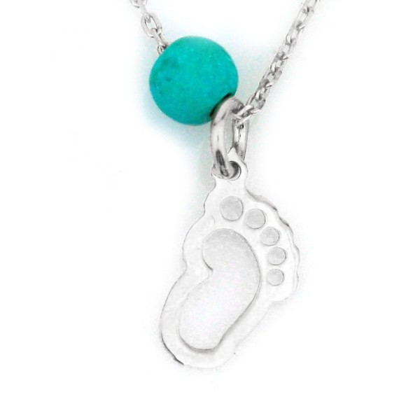 Gümüş Küçük Ayak Kolye